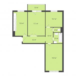 Продажа новостройки Омск.&nbsp;ул Сергея Тюленина, 6