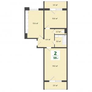 Продажа новостройки Омск.&nbsp;ул Сергея Тюленина, 6