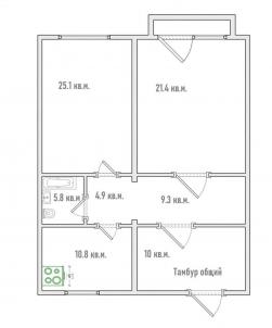 Продажа квартиры Омск.&nbsp;Ленина ул, 41