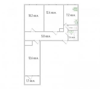 Продажа квартиры Омск.&nbsp;Мира пр-кт, 102