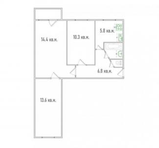 Продажа квартиры Омск.&nbsp;Камерный пер, 48