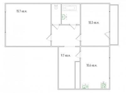 Продажа квартиры Омск.&nbsp;Тимофея Белозерова, 8 к 1