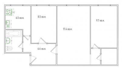 Продажа квартиры Омск.&nbsp;Мира проспект, 167 к 3