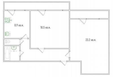 Продажа квартиры Омск.&nbsp;10-я Чередовая ул, 27