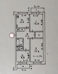 Продажа квартиры Омск.&nbsp;Конева ул, 24/2