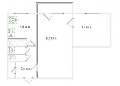 Продажа квартиры Омск.&nbsp;24-я Северная ул, 208
