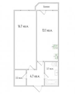 Продажа квартиры Омск.&nbsp;Архитекторов б-р, 13