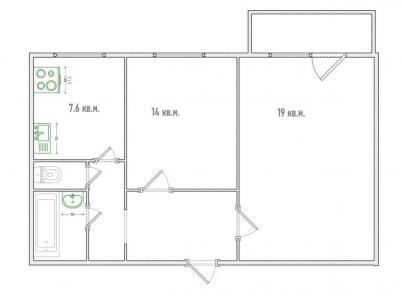 Продажа квартиры Омск.&nbsp;Кирова ул, 22