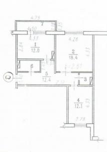 Продажа квартиры Омск.&nbsp;Бородина ул, 2