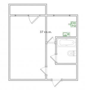 Продажа квартиры Омск городской округ.&nbsp;г Омск.&nbsp;Волгоградская ул, 14
