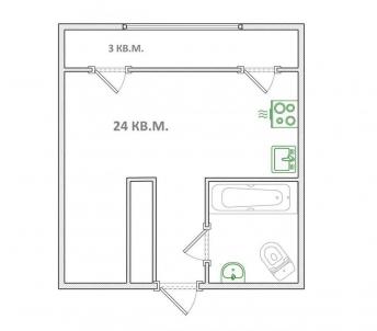 Продажа квартиры Омск городской округ.&nbsp;г Омск.&nbsp;Перелета ул, 33