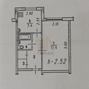 Продажа квартиры Омск.&nbsp;1-я Станционная ул., 1к2