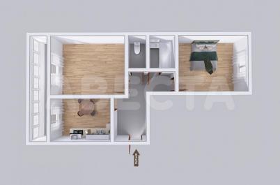 Продажа квартиры Омск.&nbsp;ул. 10 лет Октября, 219/1