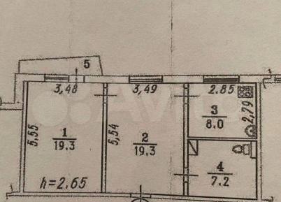 Продажа квартиры Омск.&nbsp;Комарова пр-кт, 5
