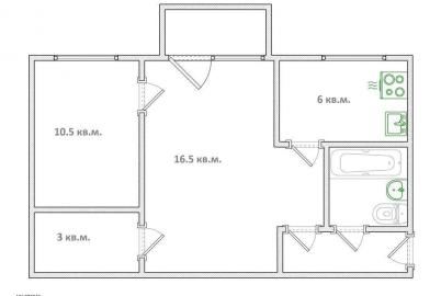 Продажа квартиры Омск.&nbsp;Карла Маркса пр-кт, 67