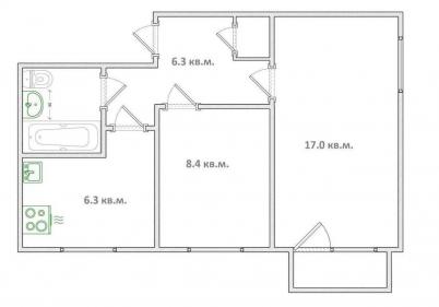 Продажа квартиры Омск.&nbsp;Пригородная ул, 10/1