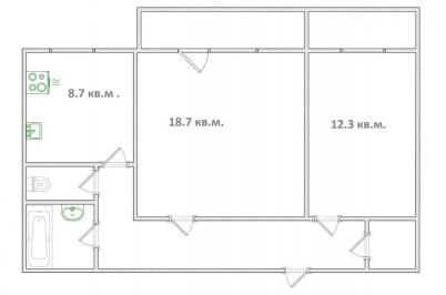 Продажа квартиры Омск.&nbsp;Кирова ул, 20