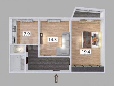 Продажа квартиры Омск.&nbsp;ул. 70 лет Октября, 14/2