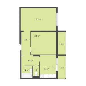 Продажа новостройки Омск.&nbsp;ул Сергея Тюленина, 4