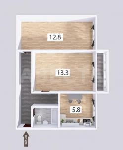 Продажа квартиры Омск.&nbsp;ул. 40 лет Ракетных Войск, 3