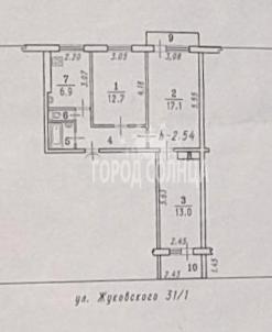 Продажа квартиры Омск.&nbsp;Радуга, Жуковского, 31/1