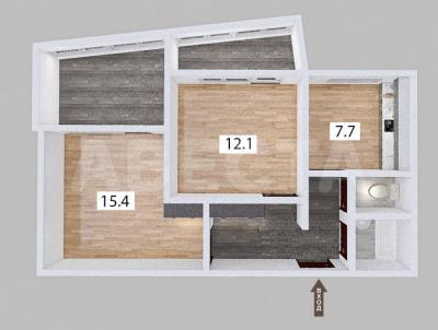 Продажа квартиры Омск.&nbsp;ул. СибНИИСХоз, 7