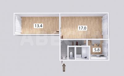 Продажа квартиры Омск.&nbsp;ул. 50 лет ВЛКСМ, 8