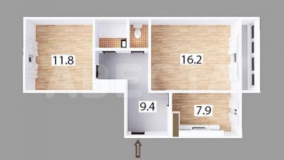 Продажа квартиры Омск.&nbsp;ул. Куломзинская, 105