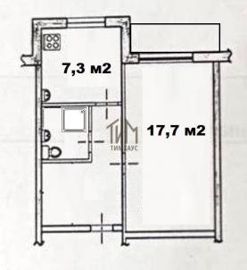 Продажа квартиры Омск.&nbsp;Батумская ул., 1к3