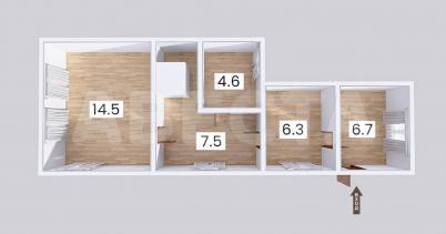 Продажа квартиры Омск.&nbsp;ул. 3-я Ремесленная, 87