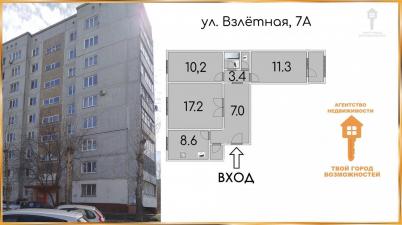 Продажа квартиры Омск.&nbsp;Взлетная, 7а
