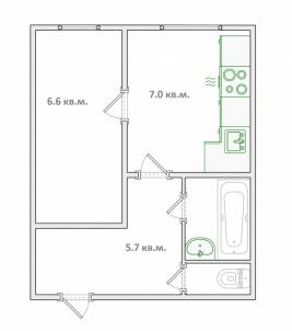 Продажа квартиры Омск.&nbsp;Энергетиков ул, 61