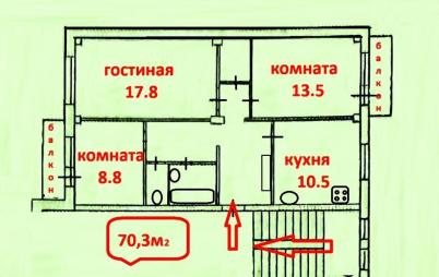 Продажа квартиры Омск.&nbsp;ул Южная, 97