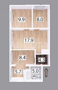 Продажа квартиры Омск.&nbsp;ул. 21-я Амурская, 16А