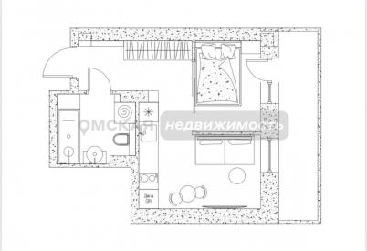 Продажа квартиры Омск.&nbsp;улица 1-ой Красной Звезды 73