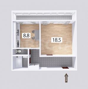 Продажа квартиры Омск.&nbsp;ул. Демьяна Бедного, 93