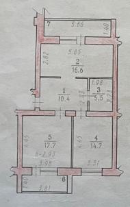 Продажа квартиры Омск.&nbsp;ул Коммунальная, 9/1