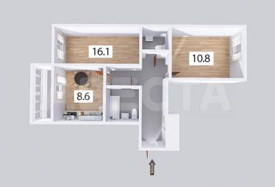 Продажа квартиры Омск.&nbsp;ул. 33-я Северная, 46