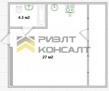 Продажа квартиры Омск.&nbsp;улица 13-я Линия, 37, к.2