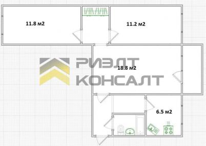 Продажа квартиры Омск.&nbsp;улица 24-я Северная, 173