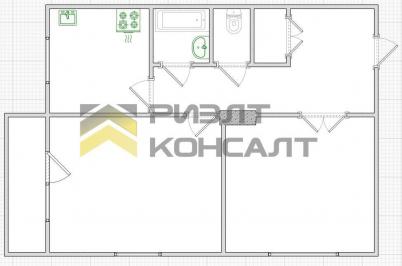 Продажа квартиры Омск.&nbsp;улица Малунцева, 19