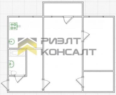 Продажа квартиры Омск.&nbsp;улица Коммунальная, 15