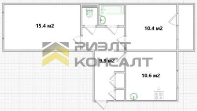 Продажа квартиры Омск.&nbsp;улица Бородина, 8, к.2