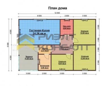 Продажа дома Омская обл, Омский р-н, деревня Зеленое Поле, ул Ялтинская