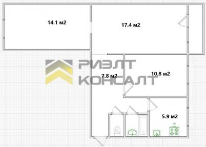 Продажа квартиры Омск.&nbsp;улица 4-я Транспортная, 38