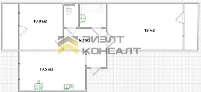 Продажа квартиры Омск.&nbsp;улица Завертяева, 9, к.19