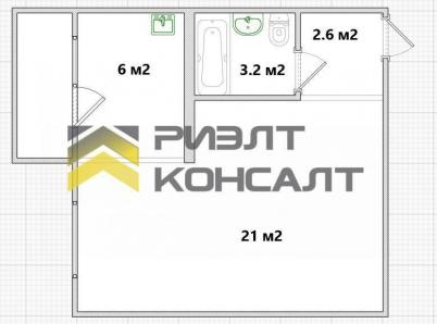 Продажа квартиры Омск.&nbsp;улица Кирова, 51, к.1