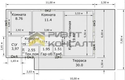 Продажа дома Омская область, Омский район, село Усть-Заостровка, улица Дубровского