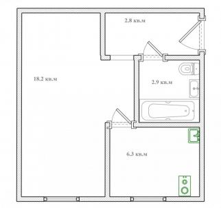 Продажа квартиры Омск.&nbsp;Багратиона ул, 27
