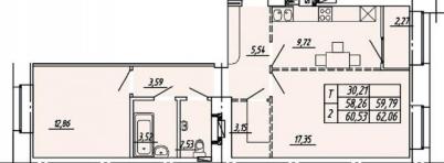 Продажа квартиры Омск.&nbsp;Привокзальный, Вокзальная, 24